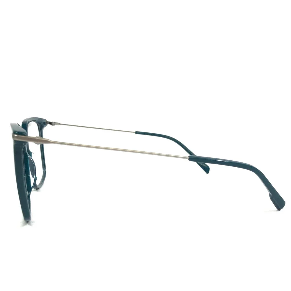 Gigi Studios Eyeglasses Frames AMERA GS8002/030 Green Silver Titanium 55-16-145